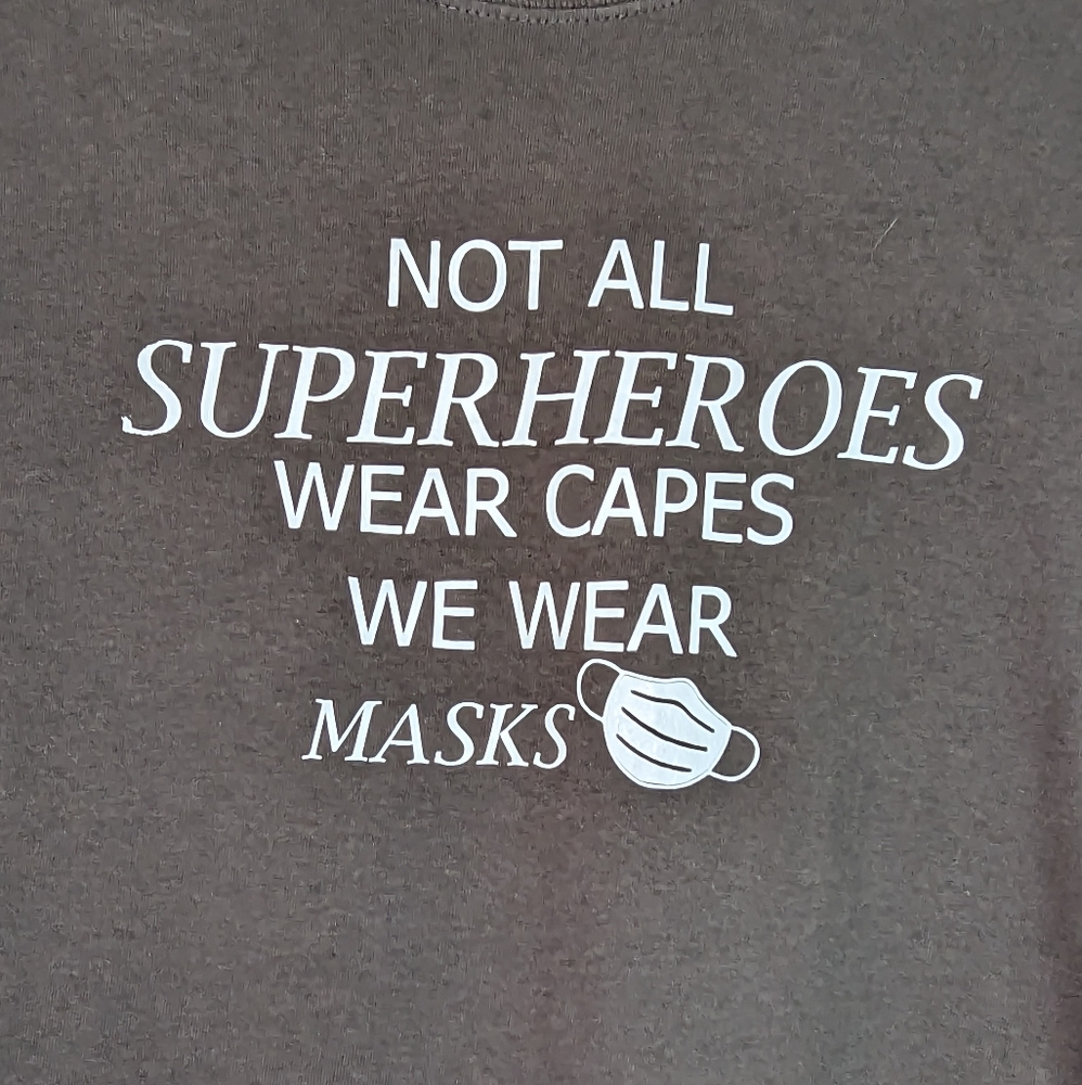 Superheros Wear Masks Healthcare Tshirt